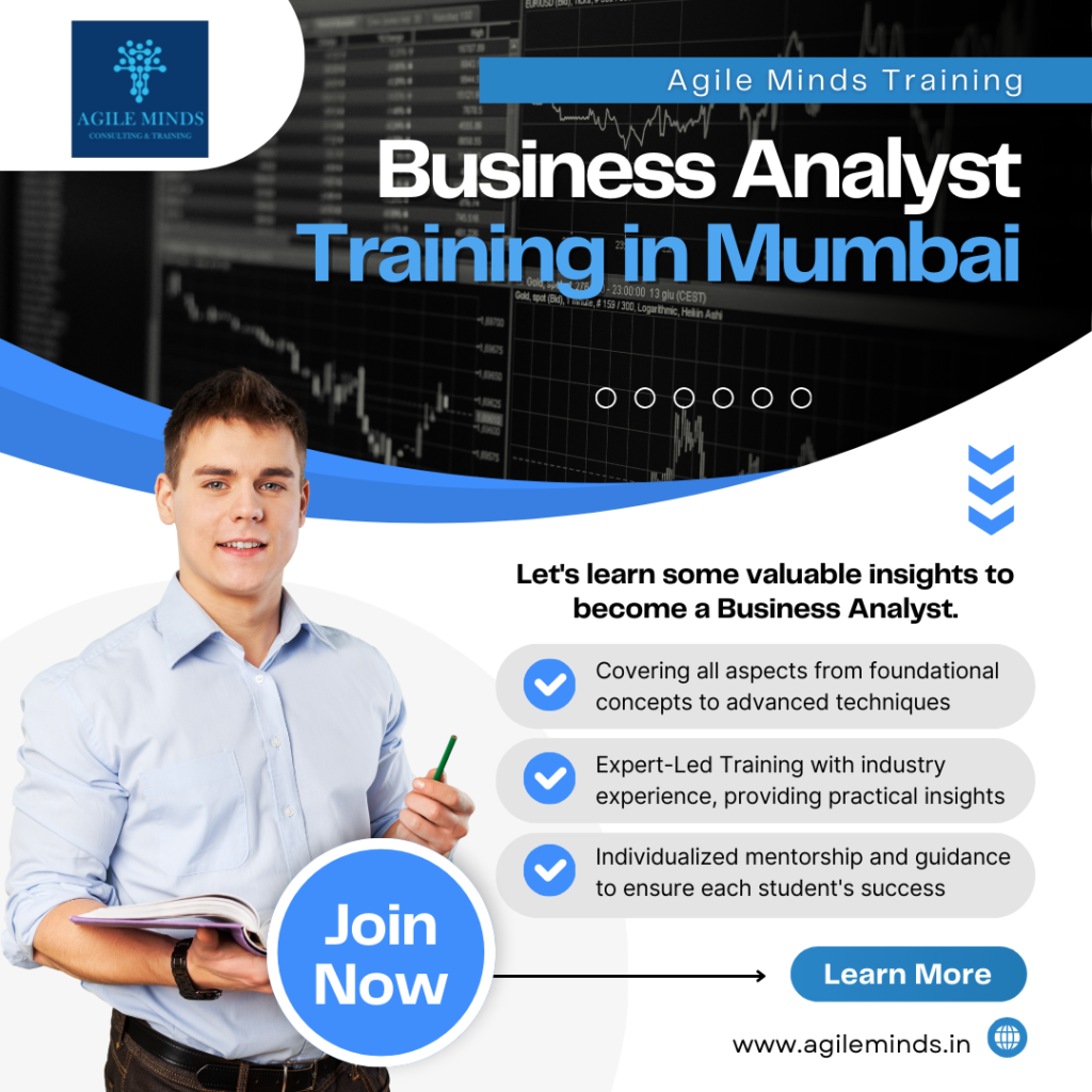 Accelerate Your Career: Business Analyst Training in Mumbai  is here to help you realize your full potential and embark on a rewarding journey.